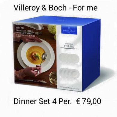 Villeroy & Boch - Geschirr-Aktion